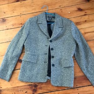 Wool blend blazer never been worn